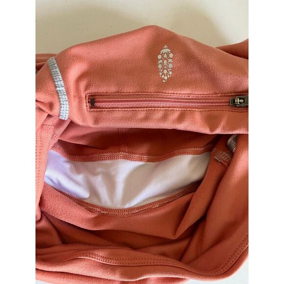 Free People Movement You’re A Peach Leggings Size XS 7/8 Length Running Lounge - Picture 9 of 15